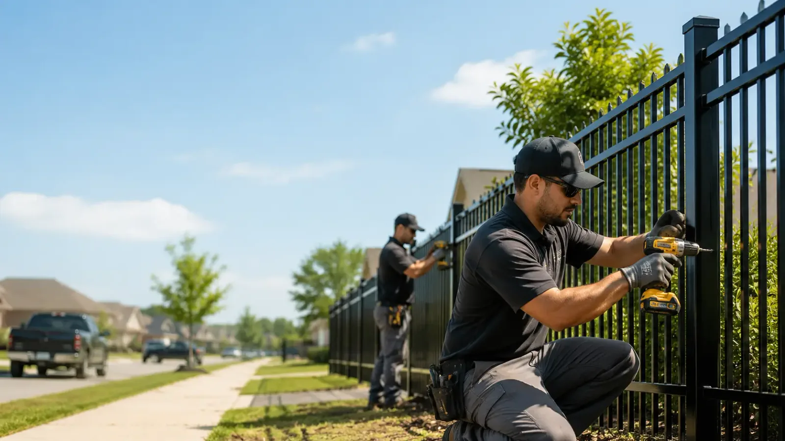 Metal Fence Installation in Middleburg, FL